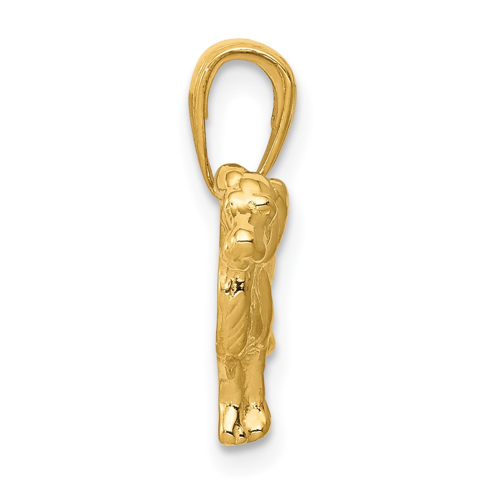 10k Springer Spaniel Dog Pendant (10C3512)