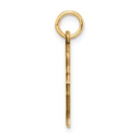 10K Yellow Gold Nefertiti Pendant view 2