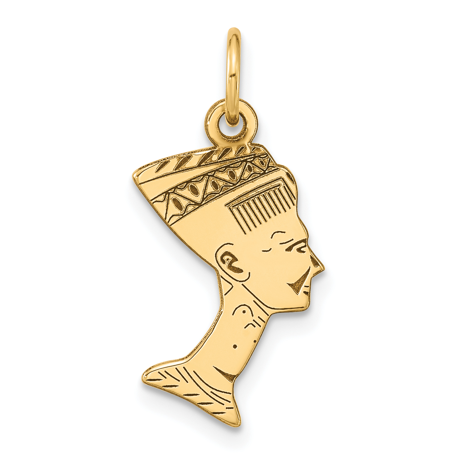 10K Nefertiti Pendant (10C370)