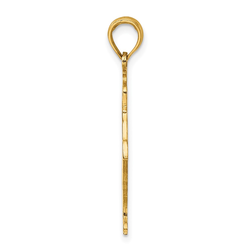 10k Ice Skater Turning Charm (10C3757)