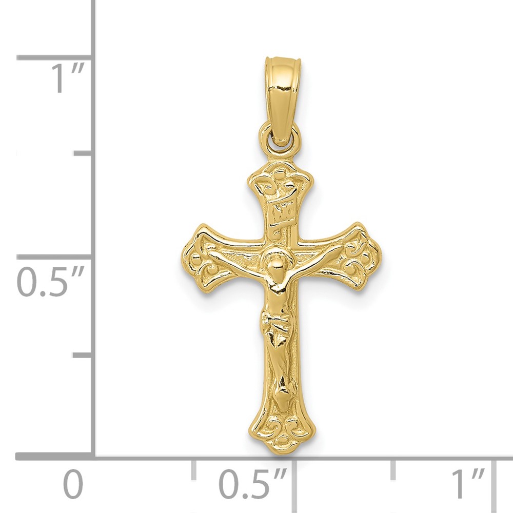 10K INRI Crucifix Charm (10C3917)