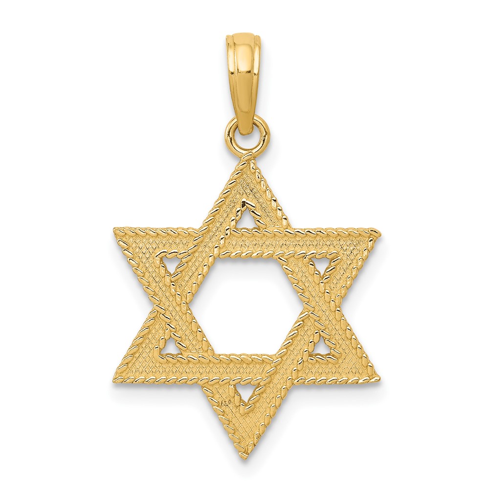 10K Star of David Pendant (10C3988)