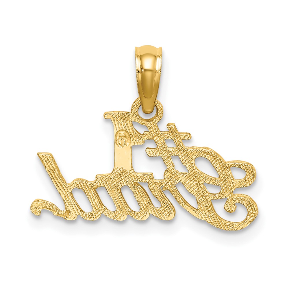 10k #1 GRAD Pendant (10C4018)