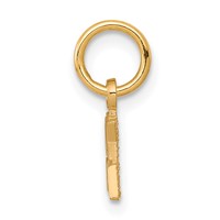 10K Yellow Gold I Heart MY Grandpa Charm view 2