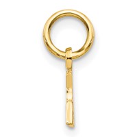10K Yellow Gold I Heart MY Grandma Charm view 2