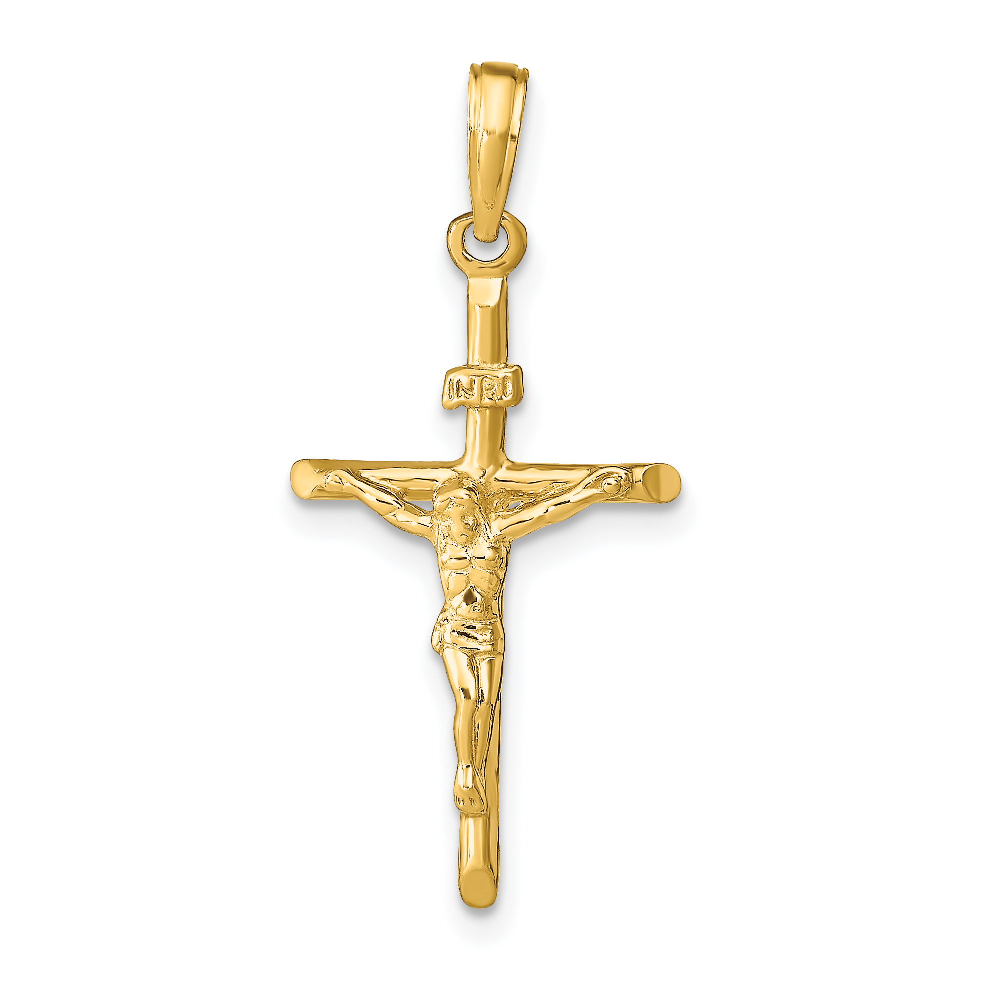 10K Stick Style Crucifix Pendant (10C4355)