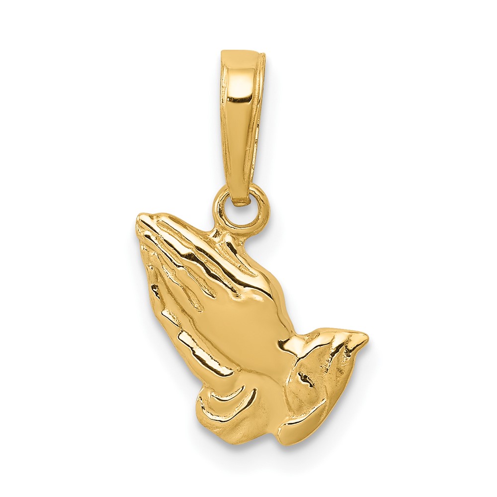 10K Praying Hands Pendant (10C4417)