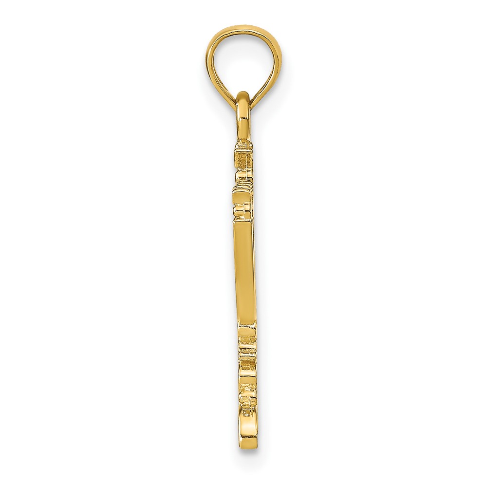 10K Menorah Pendant (10C4451)
