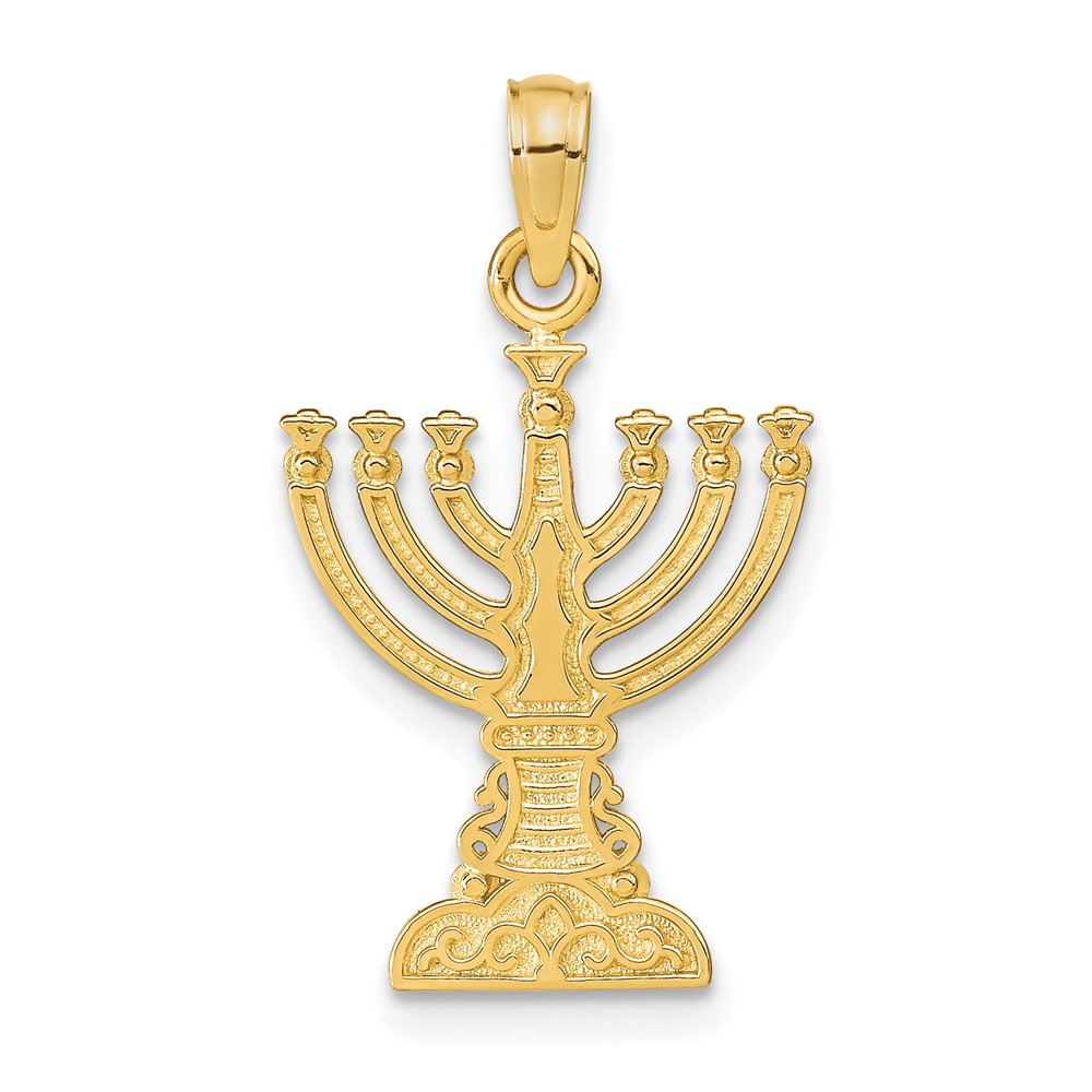 10K Menorah Pendant (10C4451)