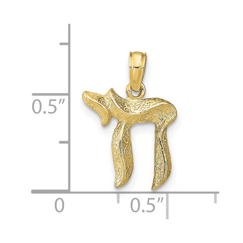 10K Chai Pendant (10C4455)