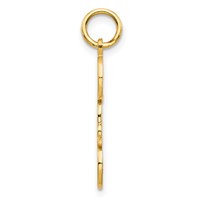 10K Yellow Gold Dad Vertical Charm view 2