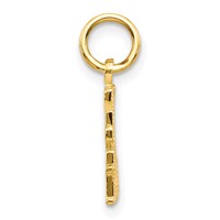 10K Yellow Gold Live Love Laugh Charm view 2