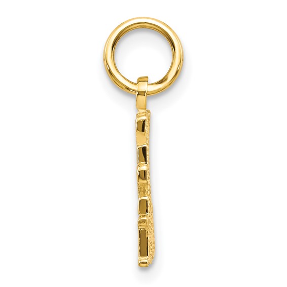 Gold Live Love Laugh Charm