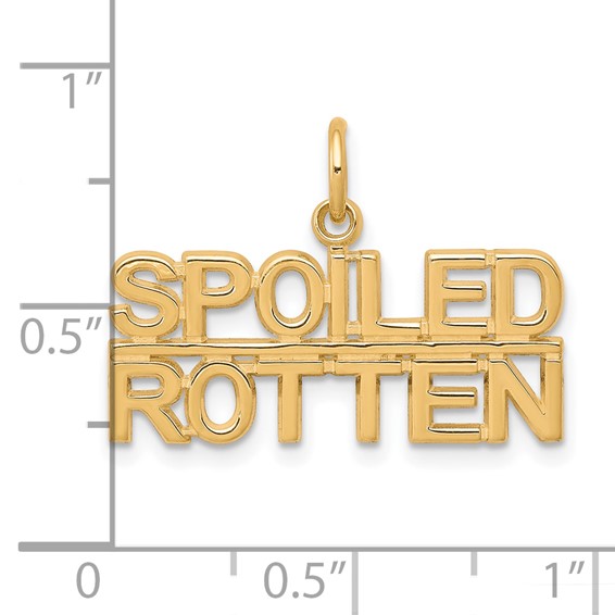 10k Talking - SPOILED ROTTEN Charm