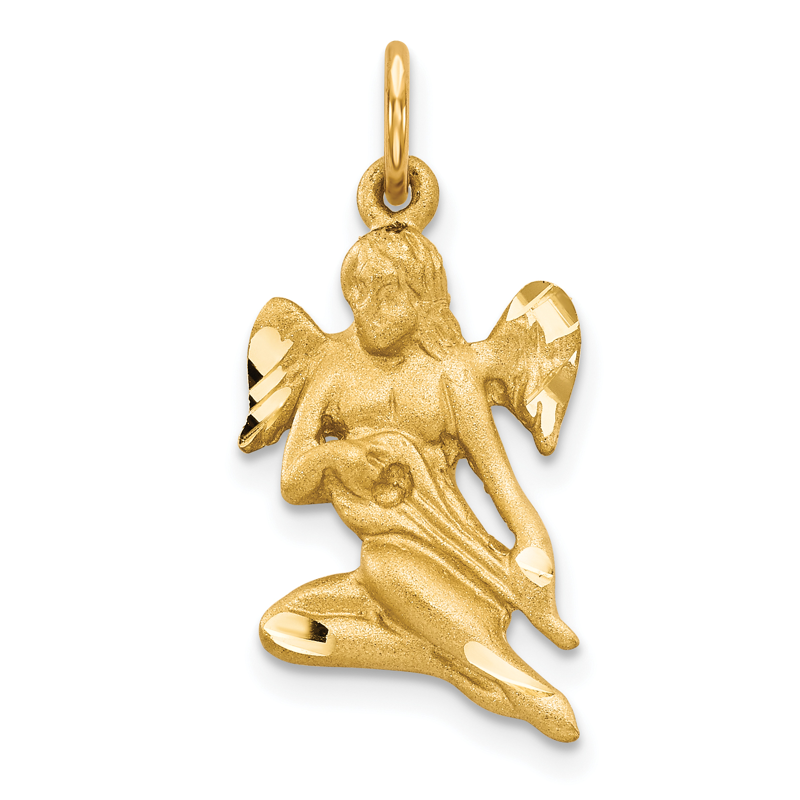 10k Angel Charm (10C55)