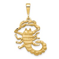 10K Scorpion Pendant view 1