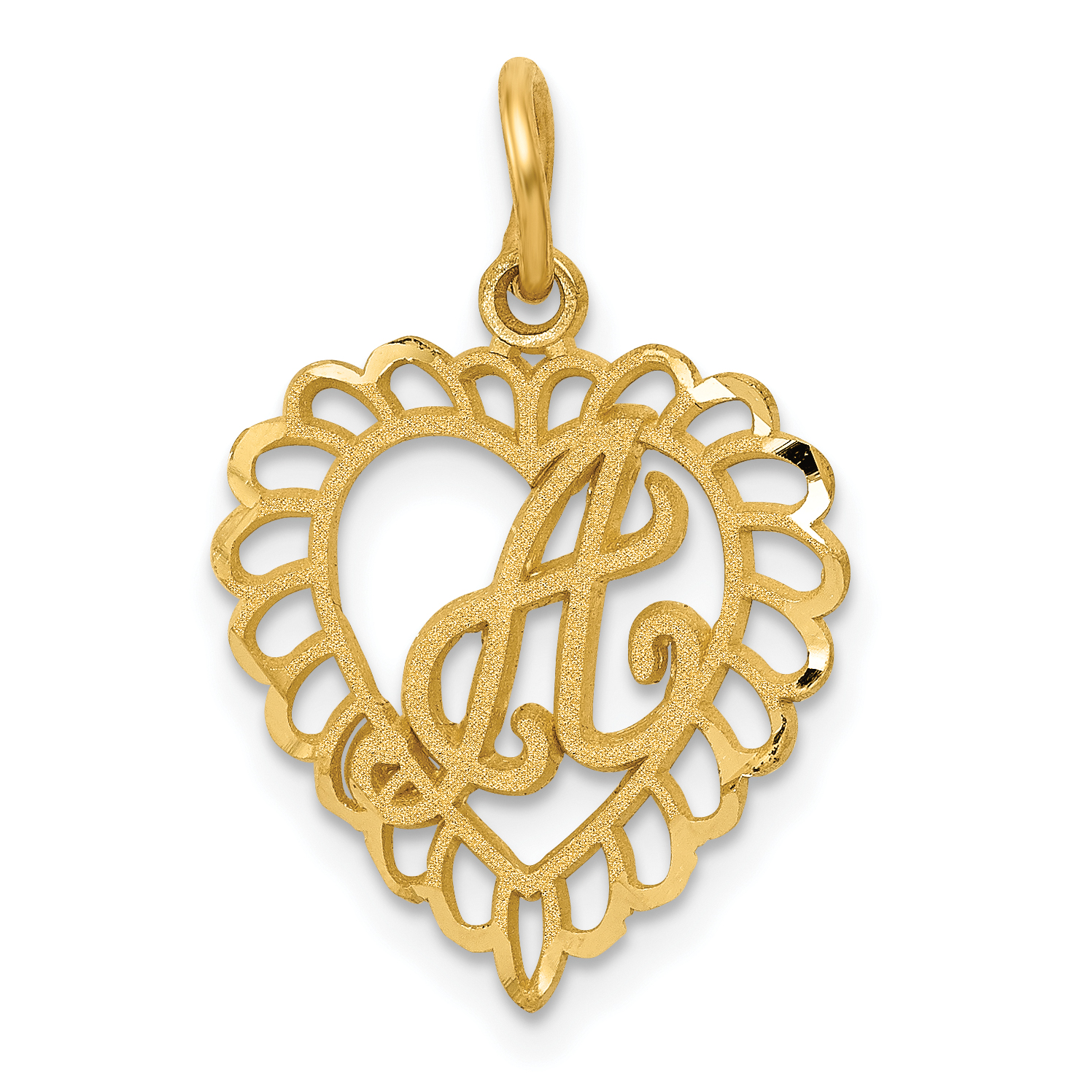 10KY Initial A Charm (10C568A)