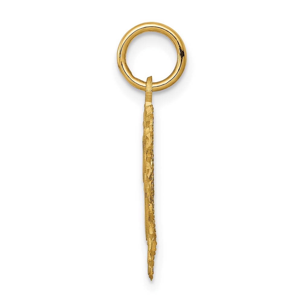 10k Initial F Charm (10C568F)