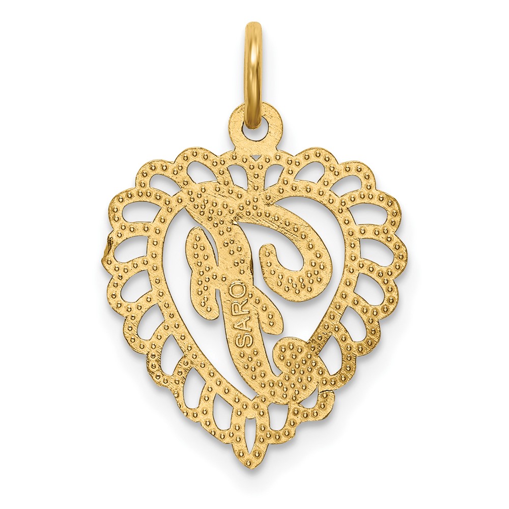 10k Initial F Charm (10C568F)