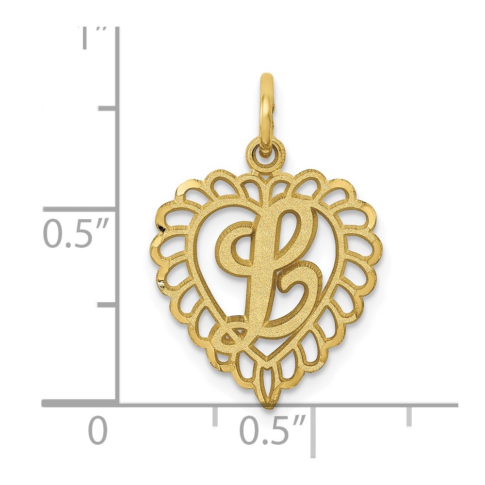 10k Initial L Charm (10C568L)