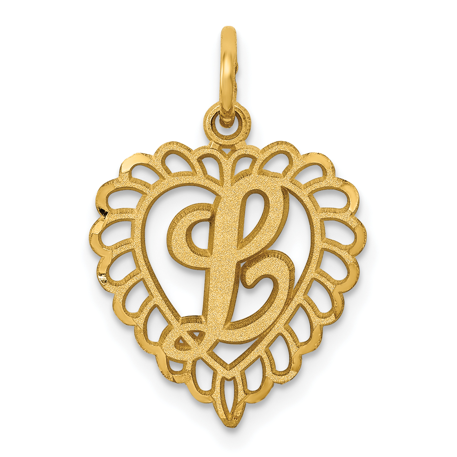 10k Initial L Charm (10C568L)