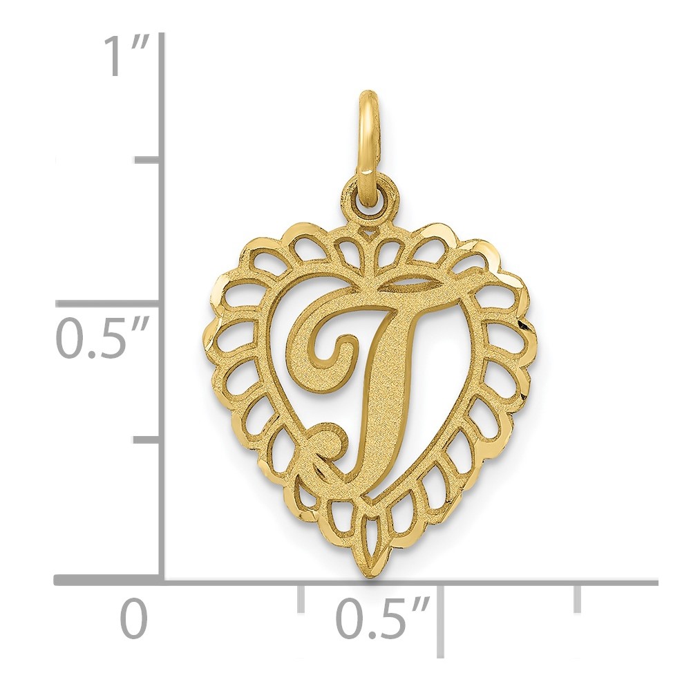 10k Initial T Charm (10C568T)