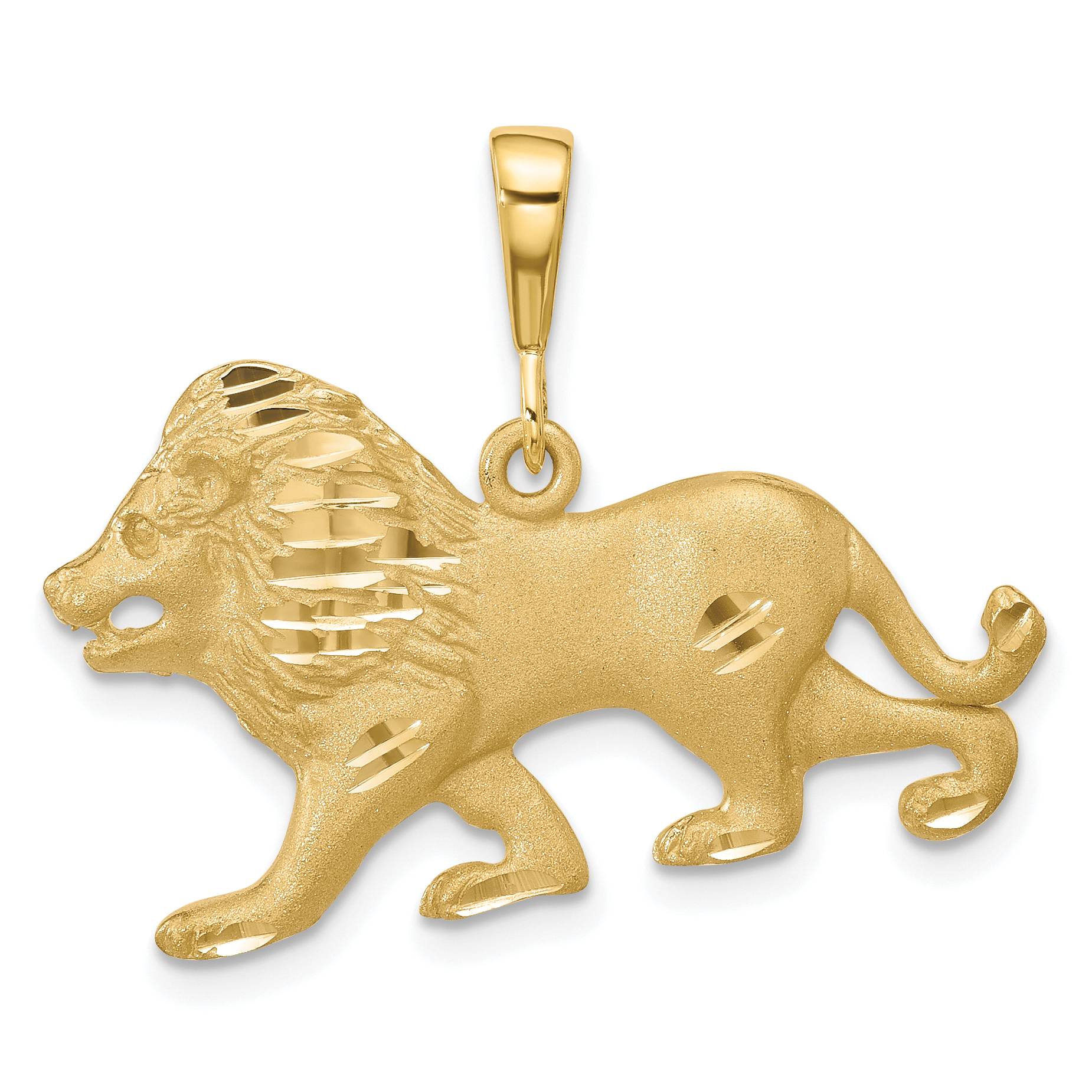 10k Lion Charm (10C580)