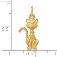 10K Tom Cat Charm view 3