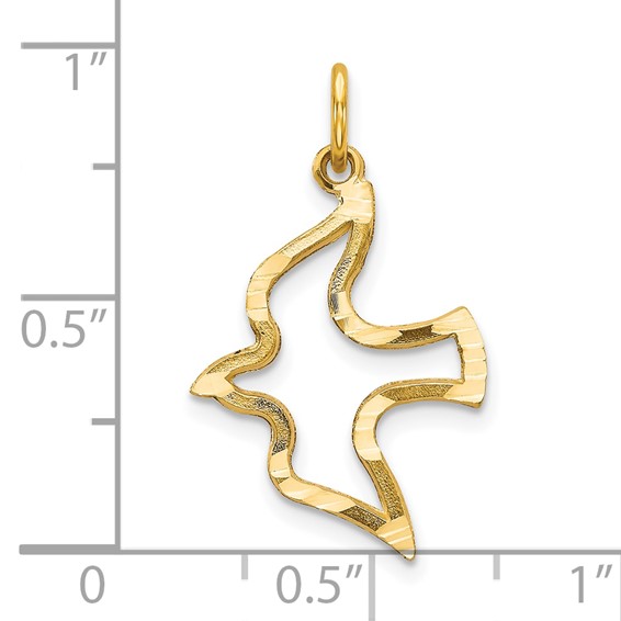 Gold Dove Pendants