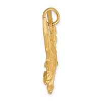 10K Yellow Gold Eagle Charm view 2
