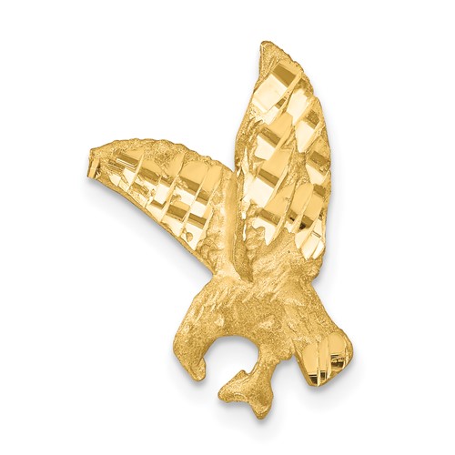 10K Yellow Gold Eagle Chain Slide