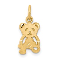 10K Teddy Bear Charm view 1
