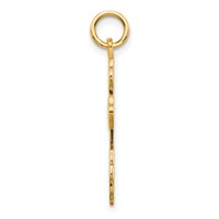 10K Eastern Orthodox Cross Charm view 2