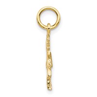 10K Yellow Gold Unicorn Charm view 2
