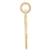 10K Yellow Gold Filigree Chamseh Charm view 2