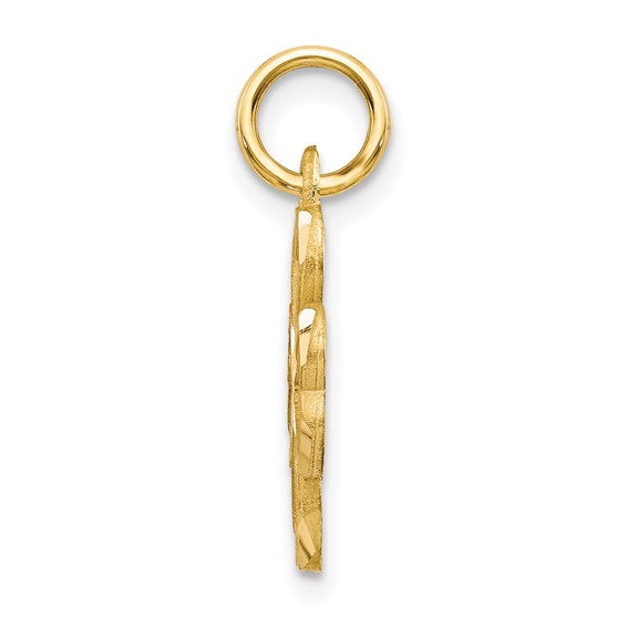 Gold Four Leaf Clover Charm