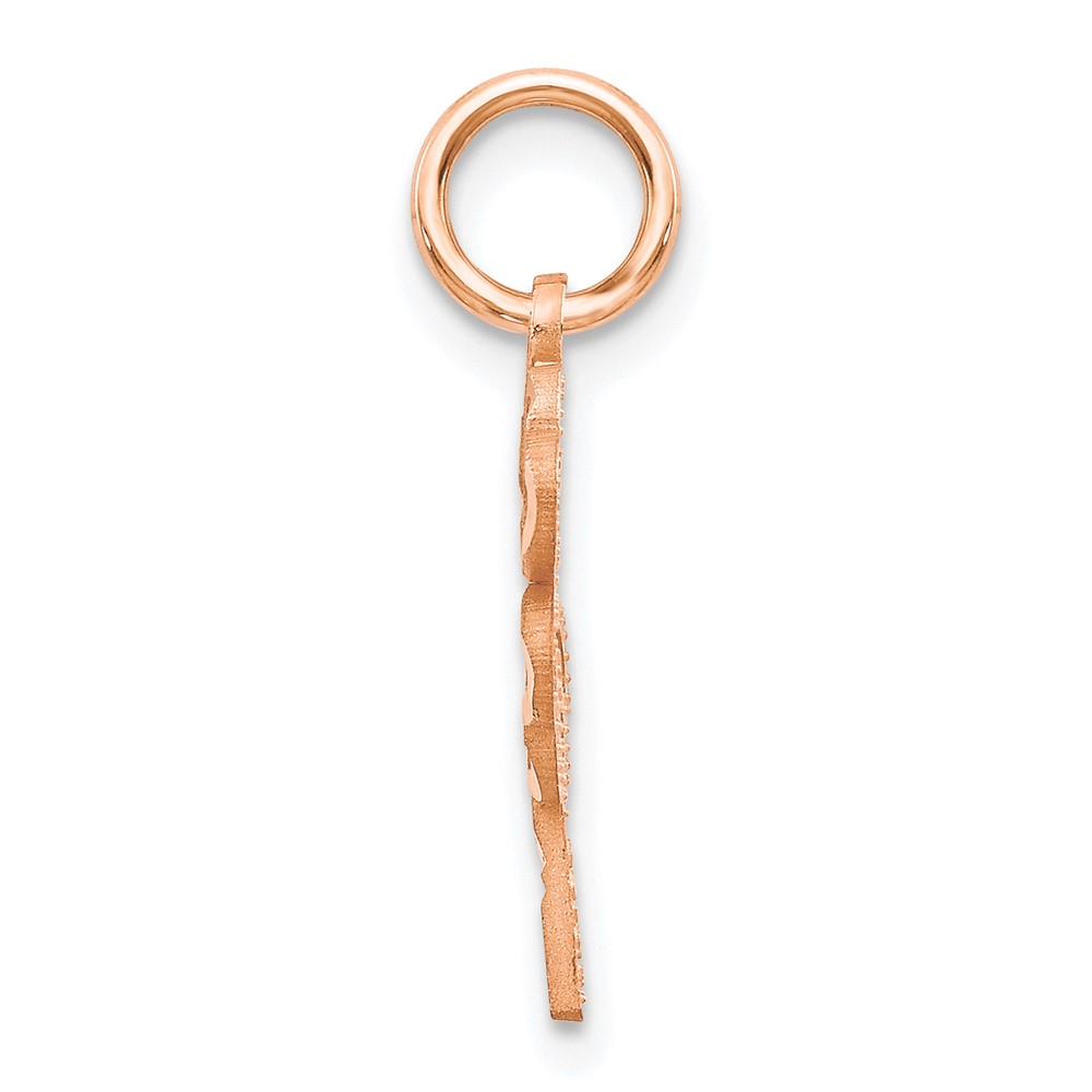 10k Rose Gold Four Leaf Clover Pendant (10C720R)