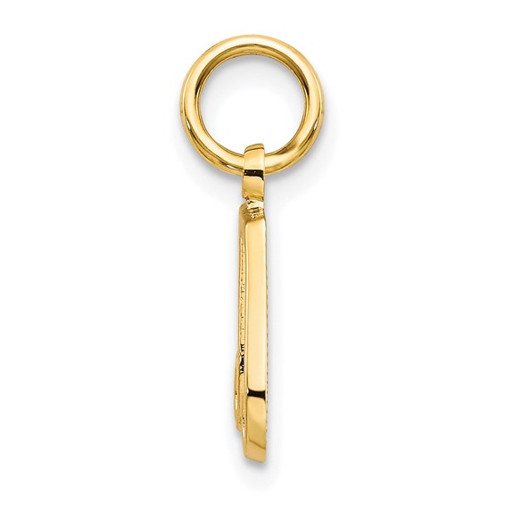 Gold Music Note Charm