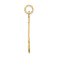 10K Yellow Gold Guitar Charm view 2