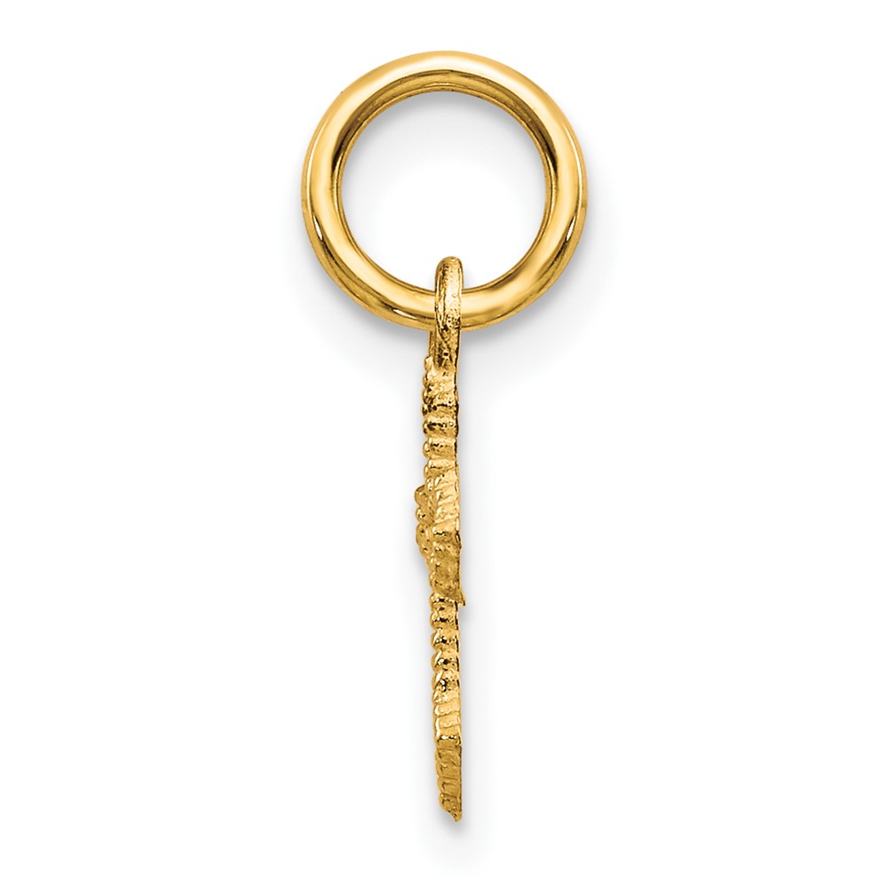 10k Cross Charm (10C75)
