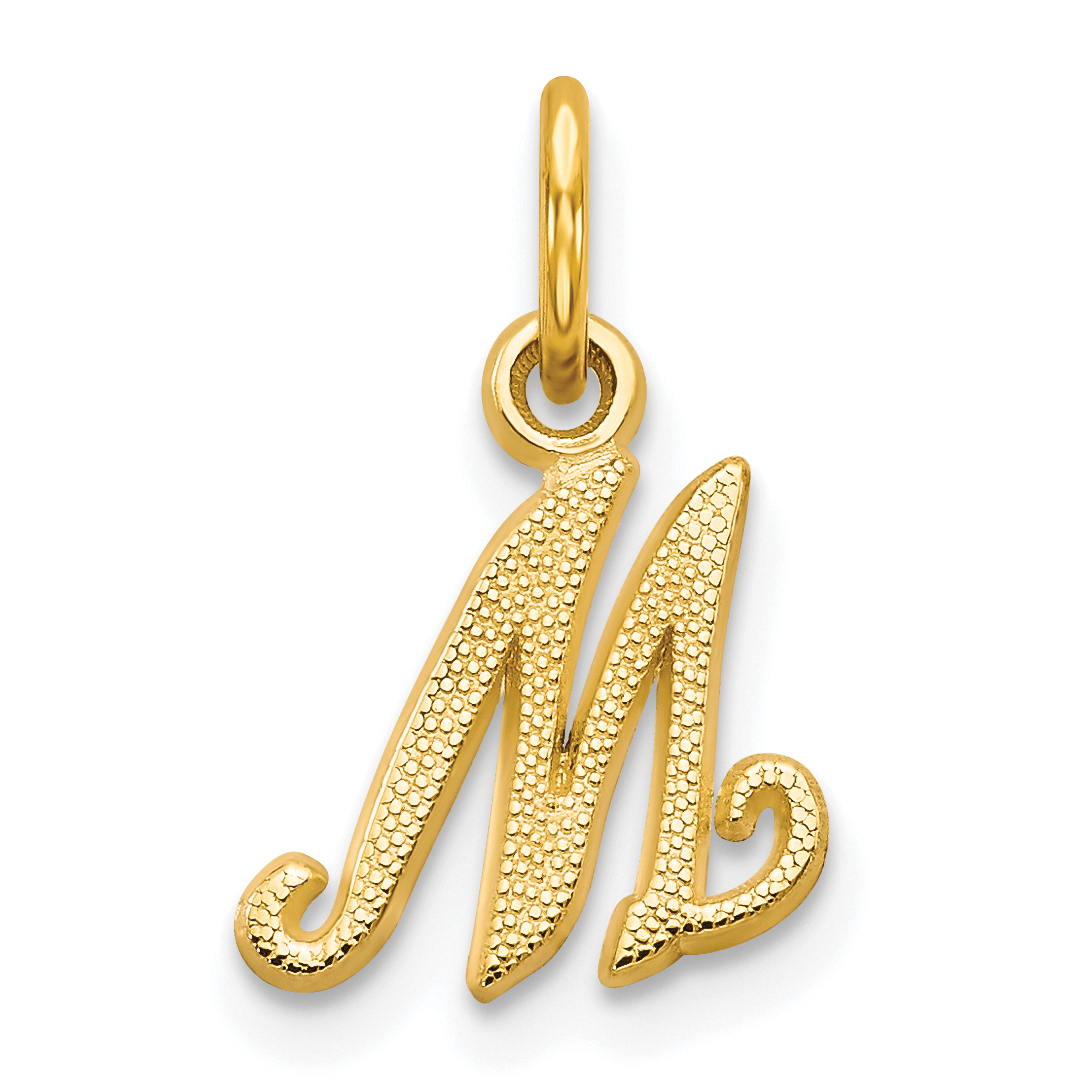 10k Initial M Charm (10C763M)