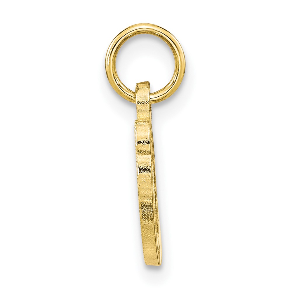 10k Initial O Charm (10C763O)