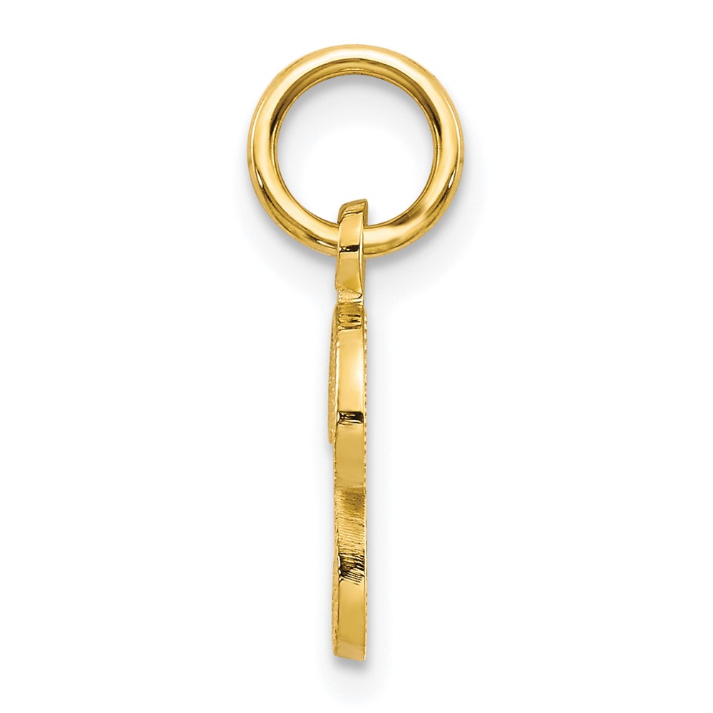 10k Initial P Charm (10C763P)