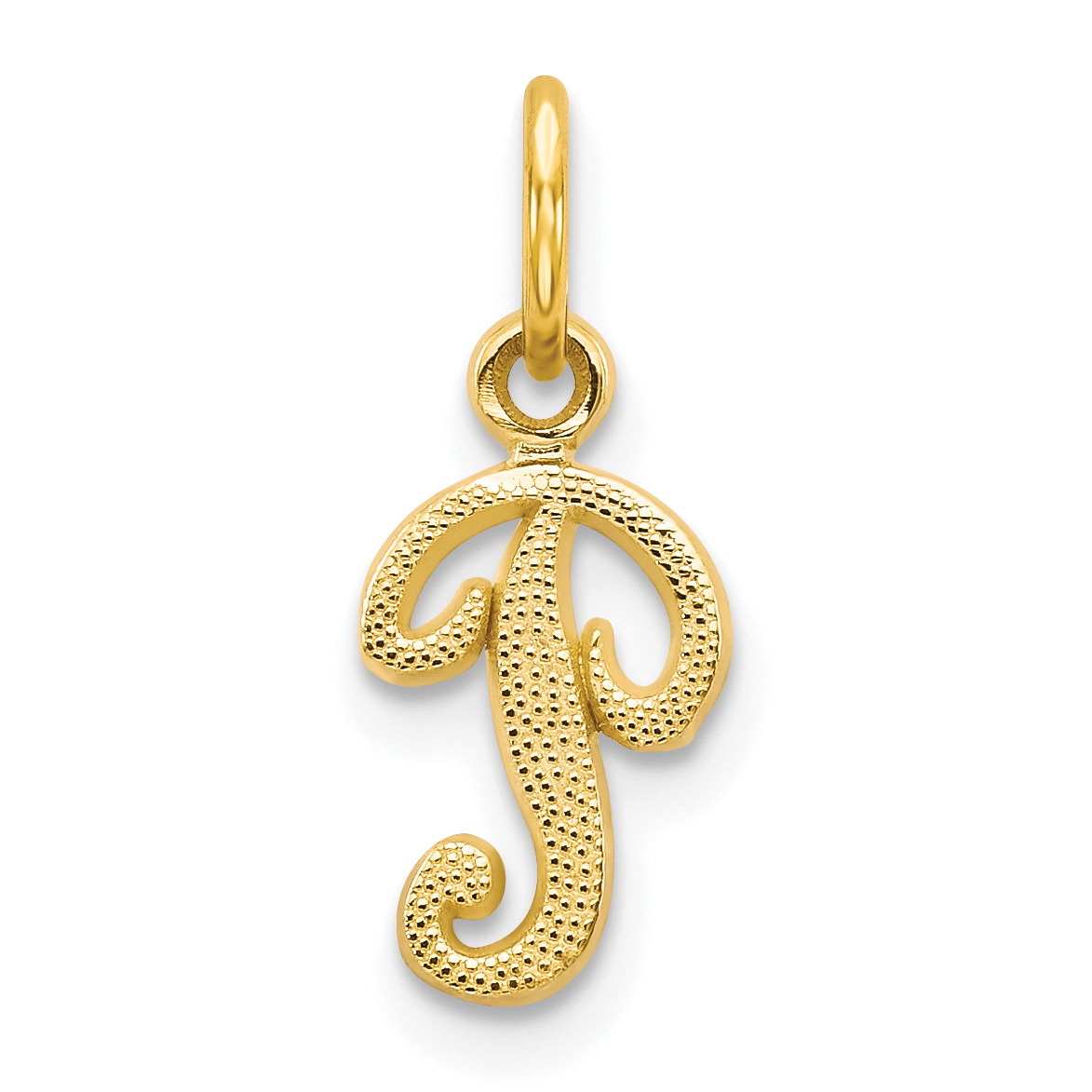 10k Initial P Charm (10C763P)