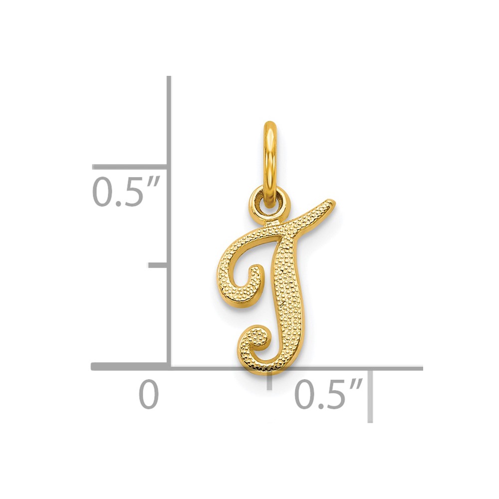 10k Initial T Charm (10C763T)