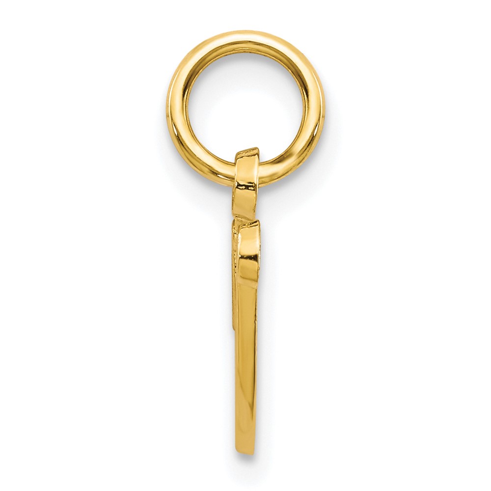 10k Initial V Charm (10C763V)