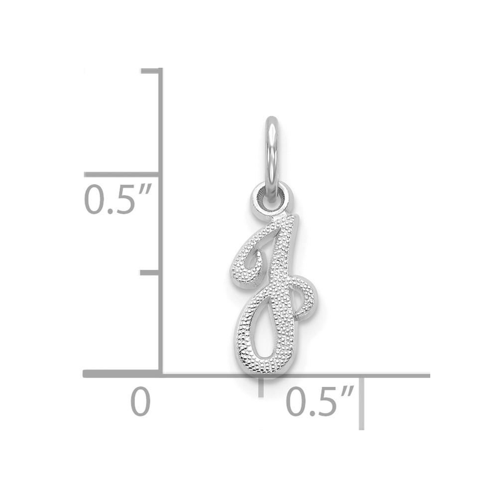 10KW Initial J Charm (10C763WJ)