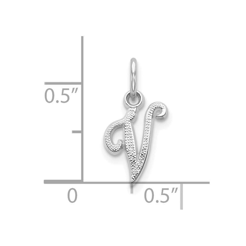 10KW Initial V Charm (10C763WV)