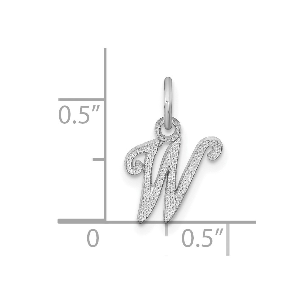 10KW Initial W Charm (10C763WW)