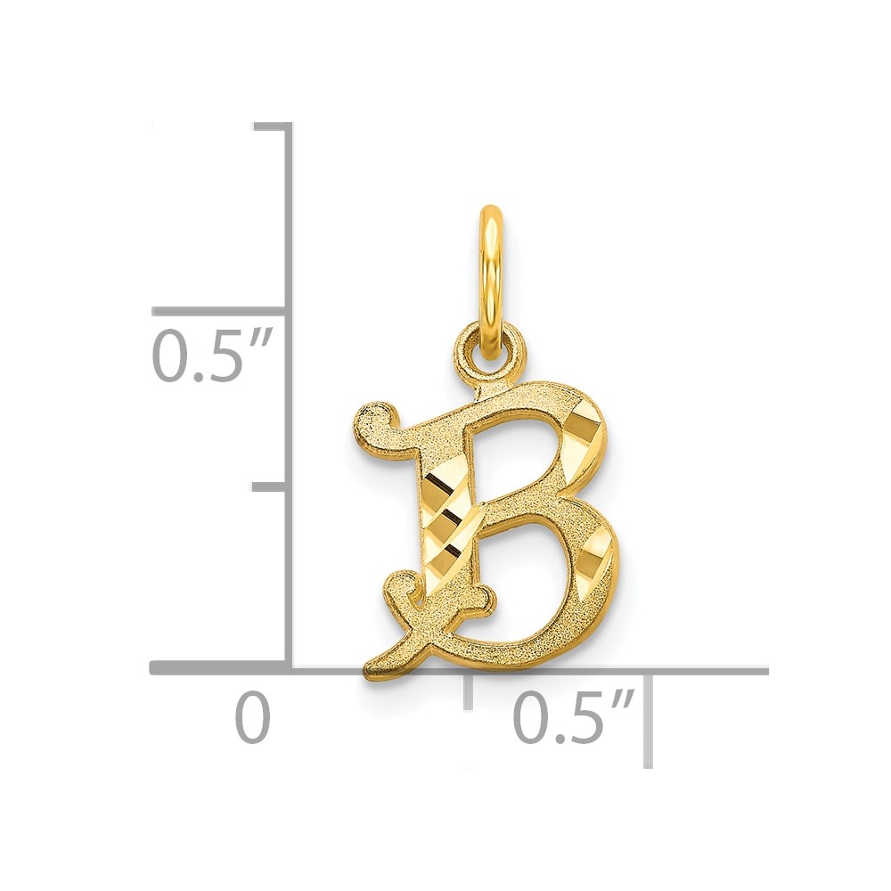 10K Initial B Charm (10C764B)